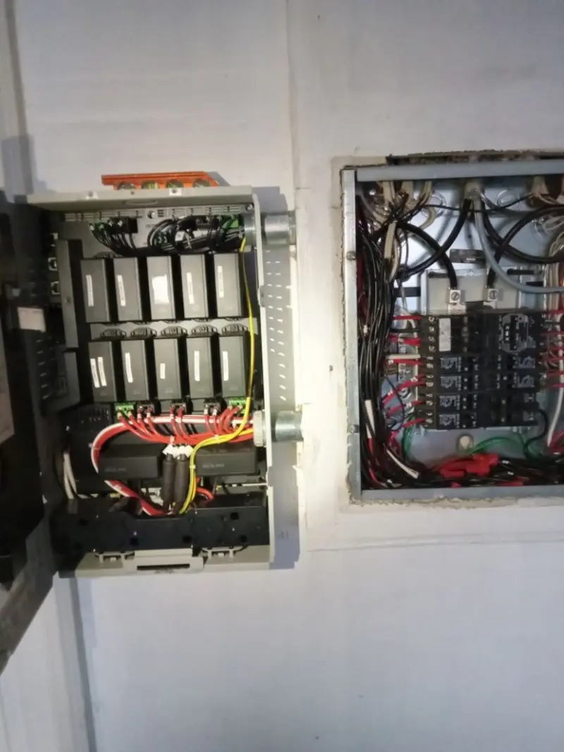 Electrical panel upgrade completed for Commercial Electrician Services in Glencoe